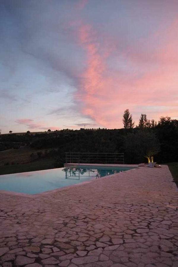 San Venanzo - Casale De Conti Villa Luaran gambar