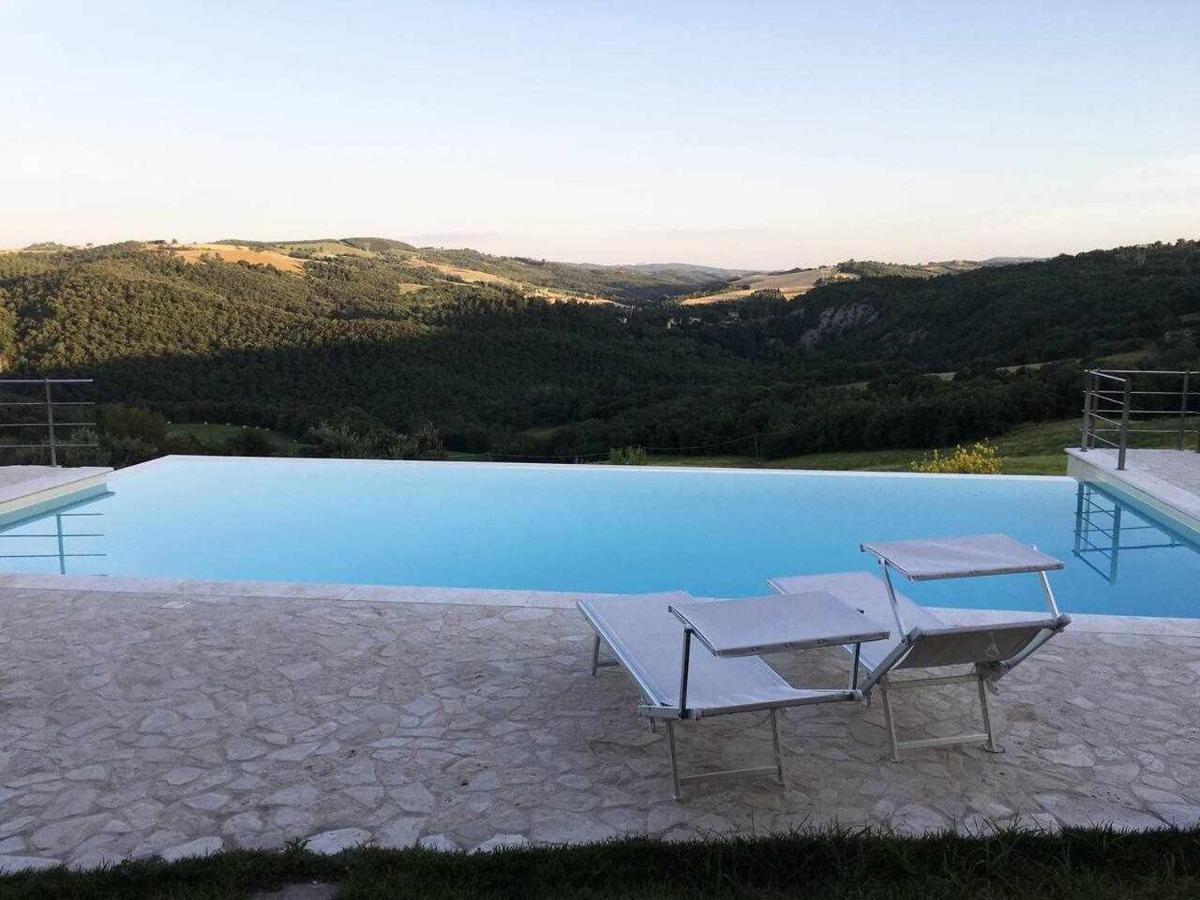 San Venanzo - Casale De Conti Villa Luaran gambar