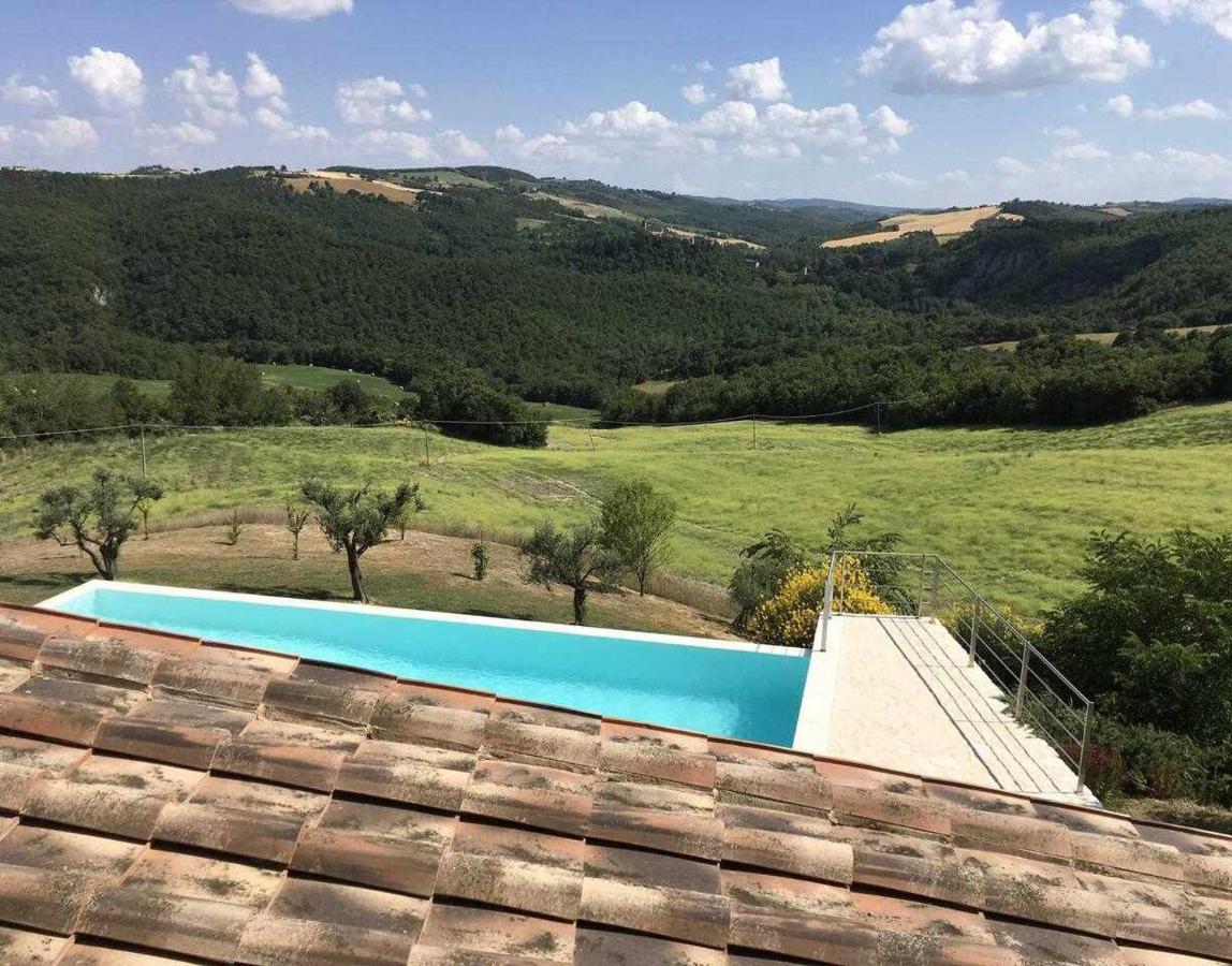 San Venanzo - Casale De Conti Villa Luaran gambar